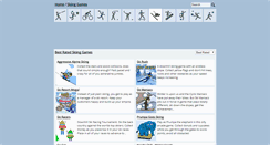 Desktop Screenshot of playskiinggames.com